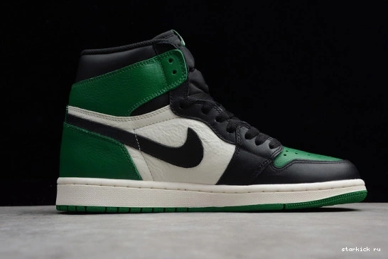 OG 555088-302 Green' 1 Retro High Air 555088-302 'Pine Jordan 0422